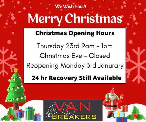 Van Breakers Dismantlers Parts Christmas 2021