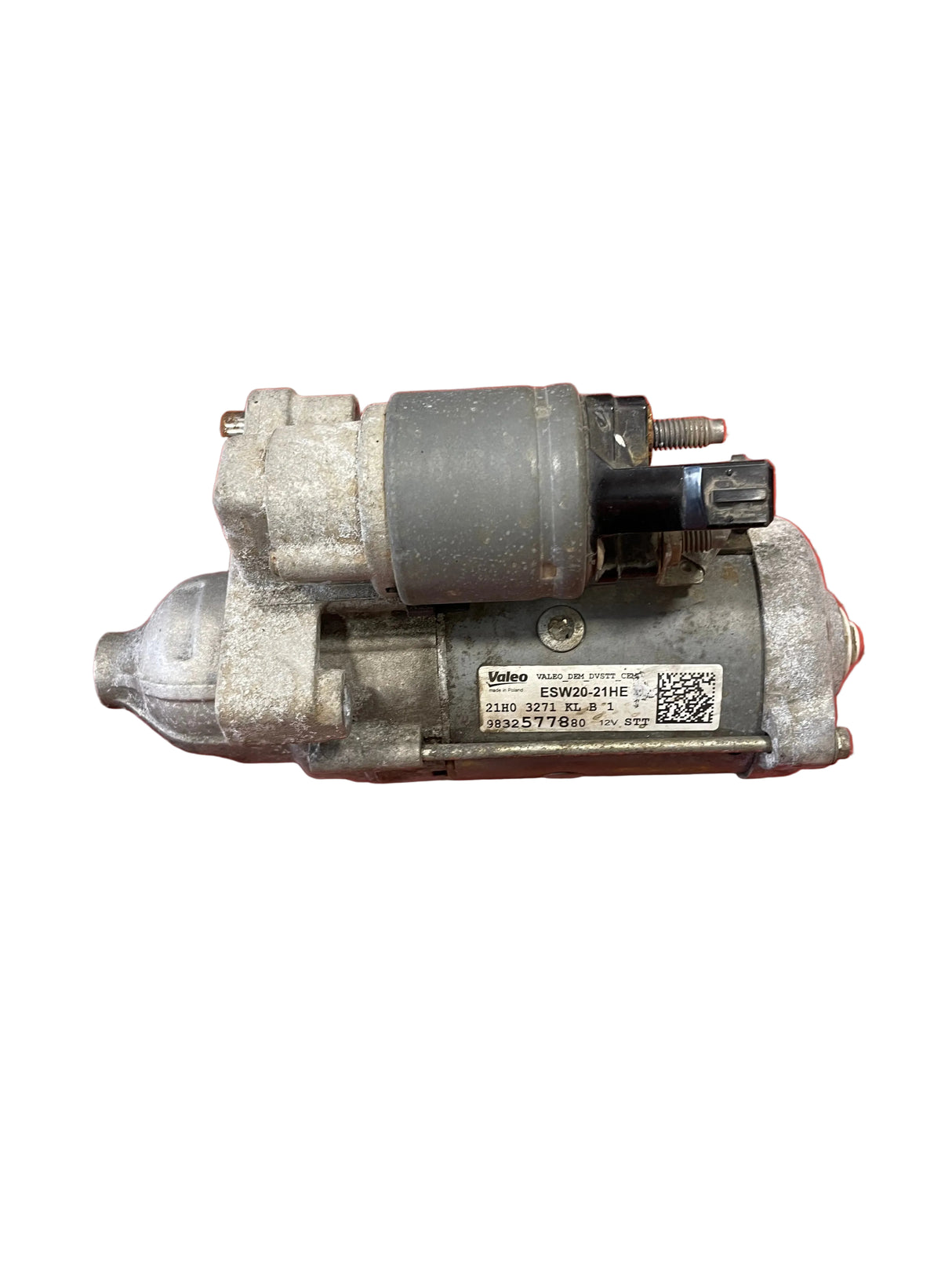 Citroen/Peugeot/Vauxhall/Toyota/Fiat STARTER MOTOR 6 Speed 1 PIN 1.5 2016-2025 P/N 9832577880 - 8