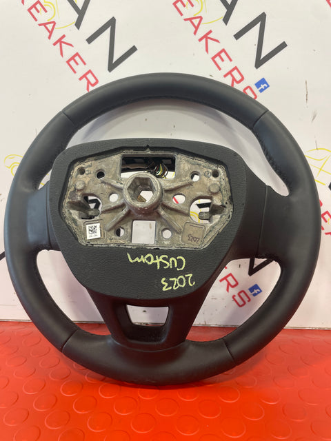 Ford Transit Custom STEERING WHEEL  2.0 TDCI 2018-2023  P/N JK213600GC3ZHE