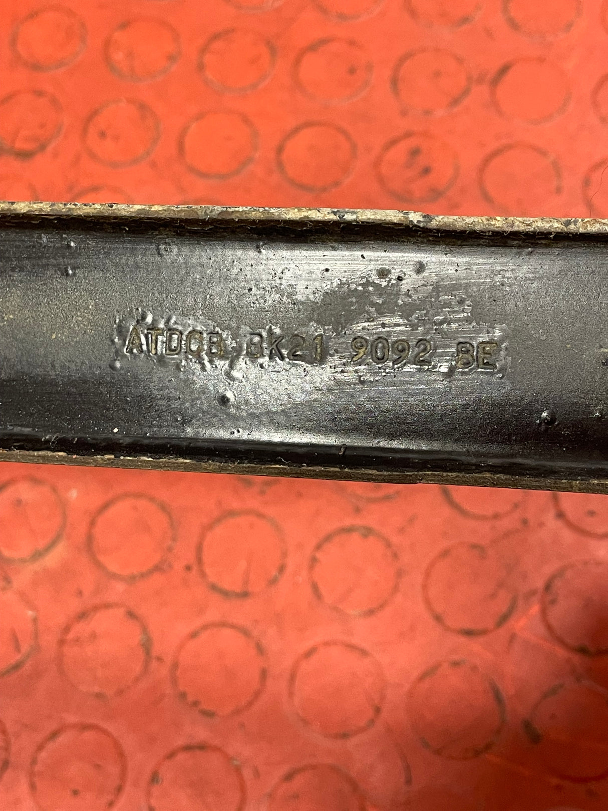 Ford Transit Custom FUEL TANK STRAPS (Set) 2.0 2016-2023 P/N BK219092AE - 1 / KK219092CC / BK219092BE