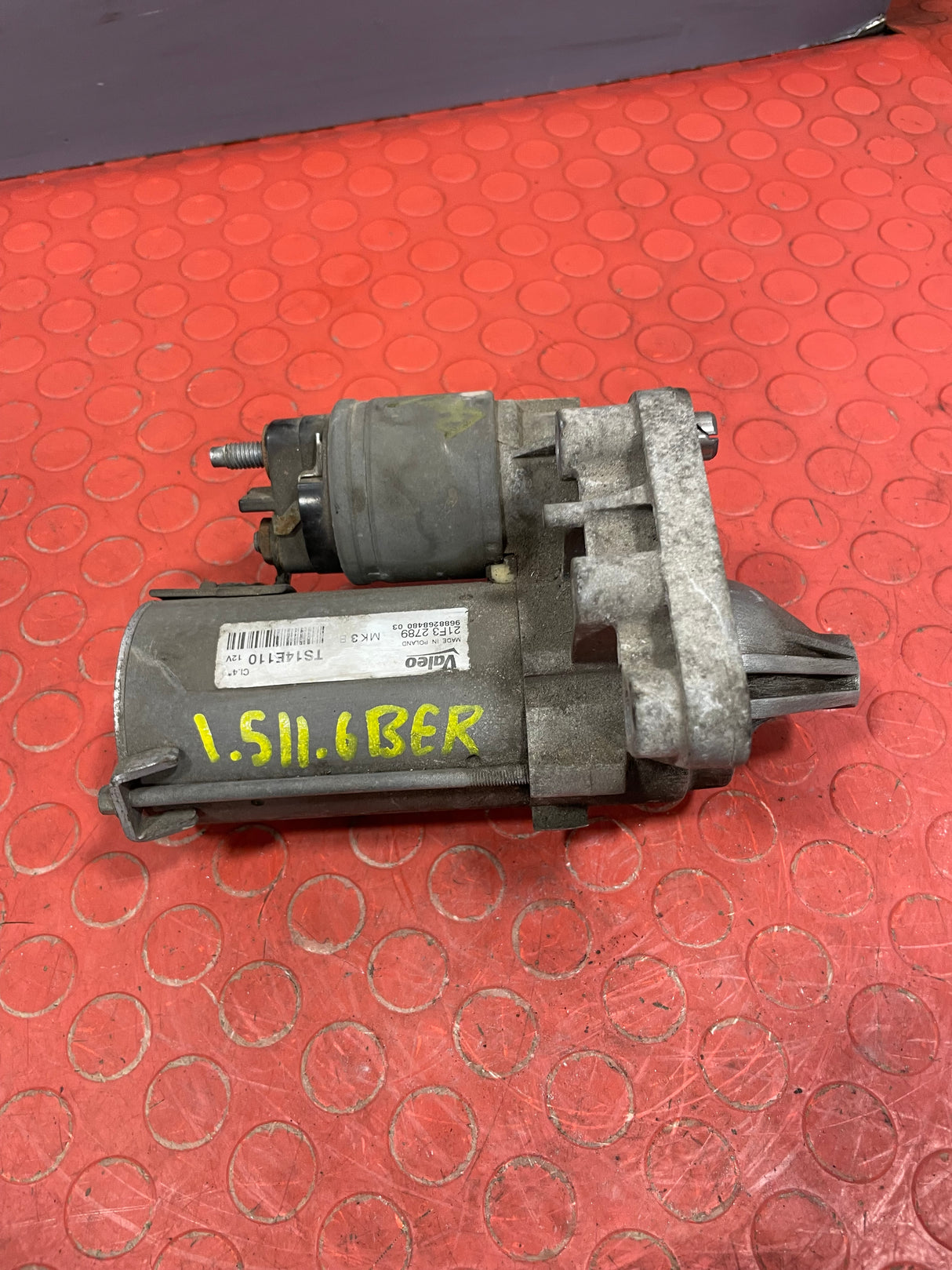 Citroen/Peugeot/Vauxhall/Toyota/Fiat STARTER MOTOR 5 Speed 1.5/1.6 2008-2025 P/N 9688268480 - 7