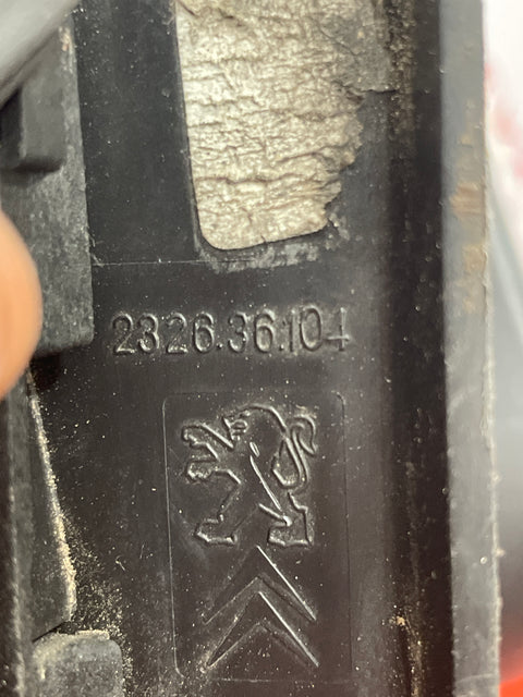 Citroen Berlingo/Peugeot Partner Right Side Drivers side O/S WING MIRROR (2013-2018) (Damaged) P/N 232636104