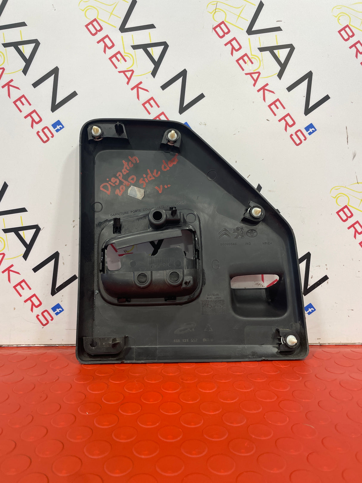 Dispatch Expert Proace SLIDING DOOR INNER HANDLE 2019-2023 P/N 98099548