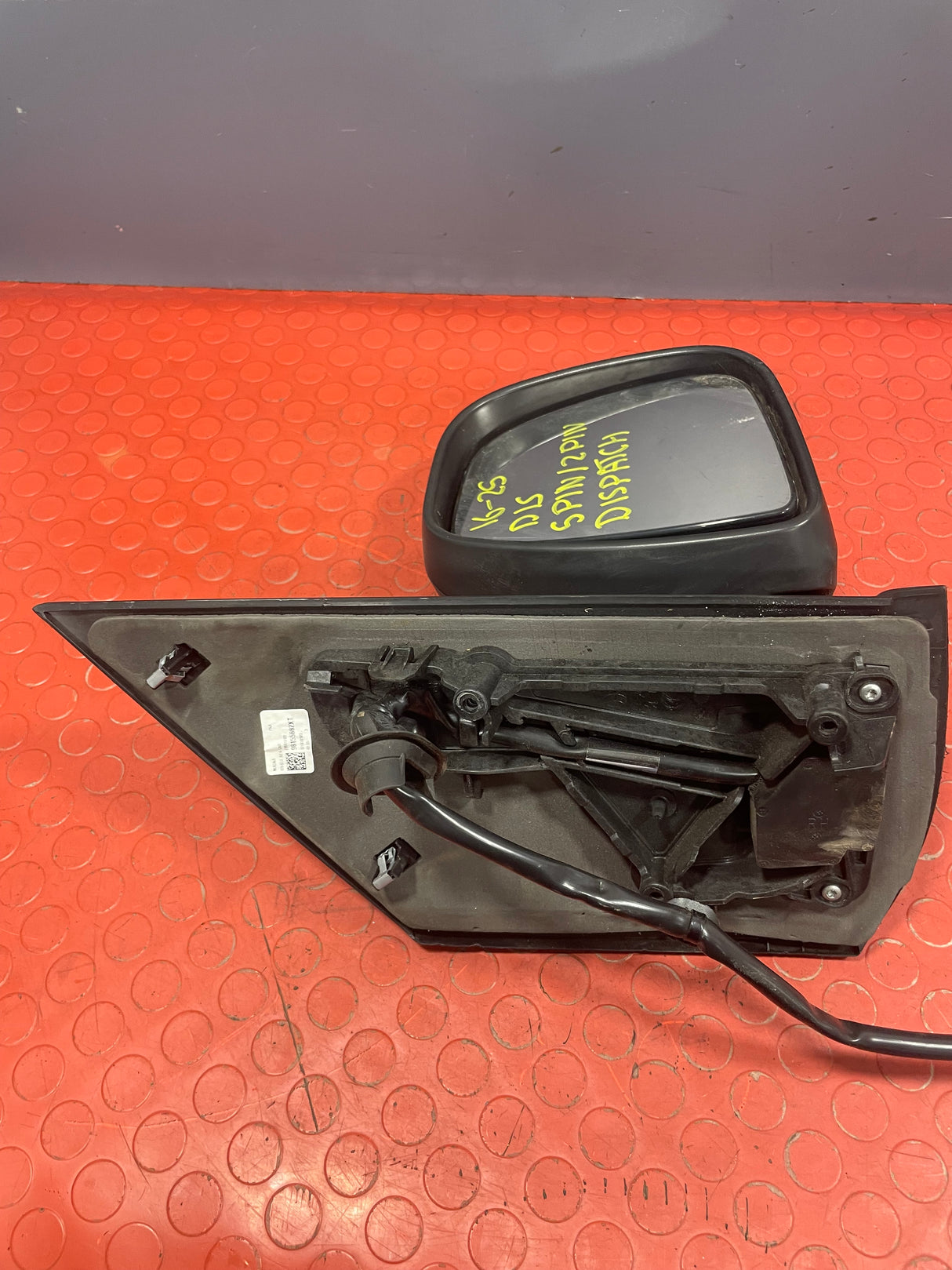 Citroen Dispatch/Peugeot Expert/Vauxhall Vivaro/Toyota Proace/Fiat Scudo WING MIRROR Driver's Side 5 PIN / 2 PIN 2016-2025 P/N 98155882XT - 2
