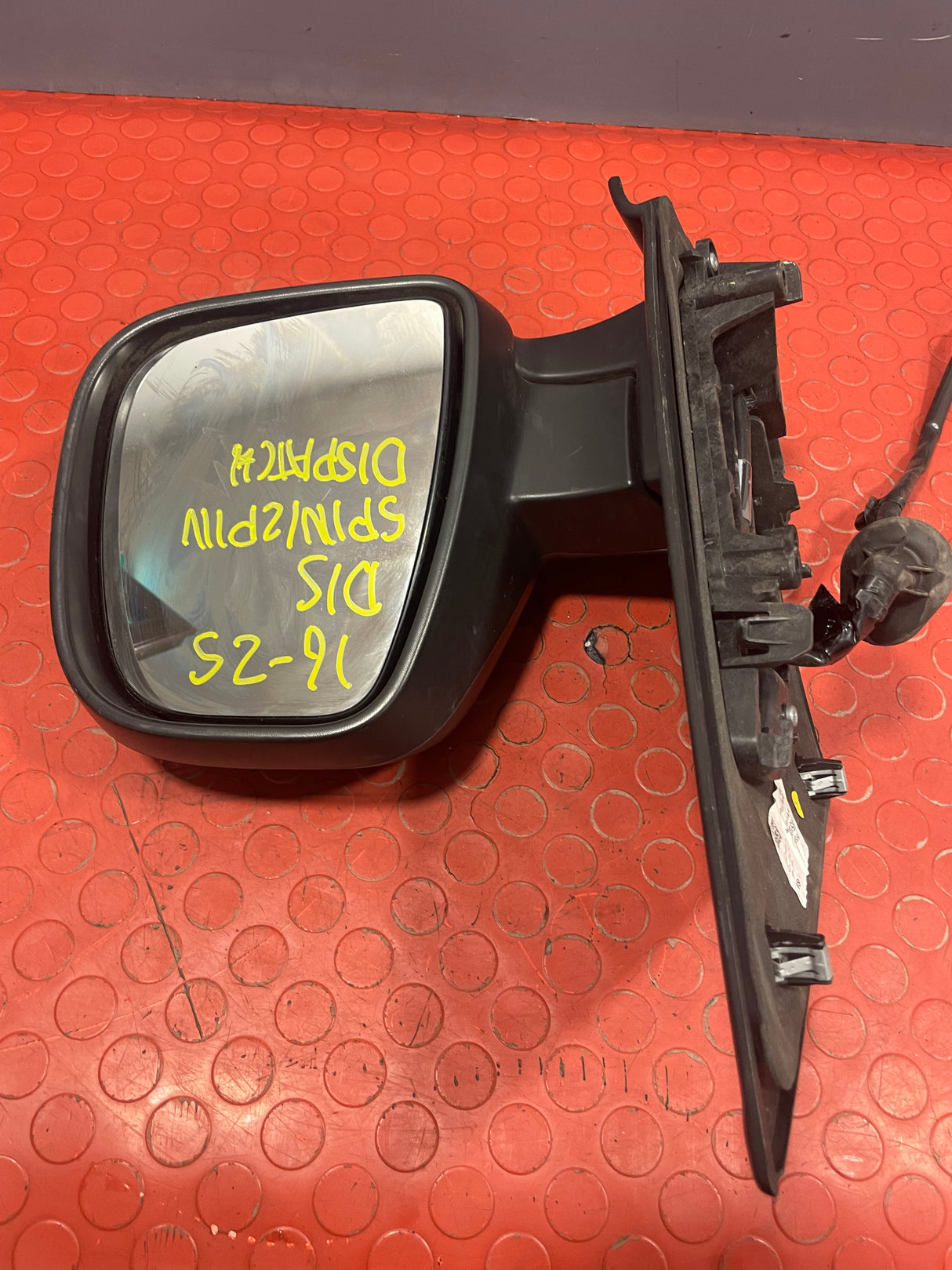 Citroen Dispatch/Peugeot Expert/Vauxhall Vivaro/Toyota Proace/Fiat Scudo WING MIRROR 5 PIN / 2 PIN Driver's Side 2016-2025 P/N 98155882XT - 1