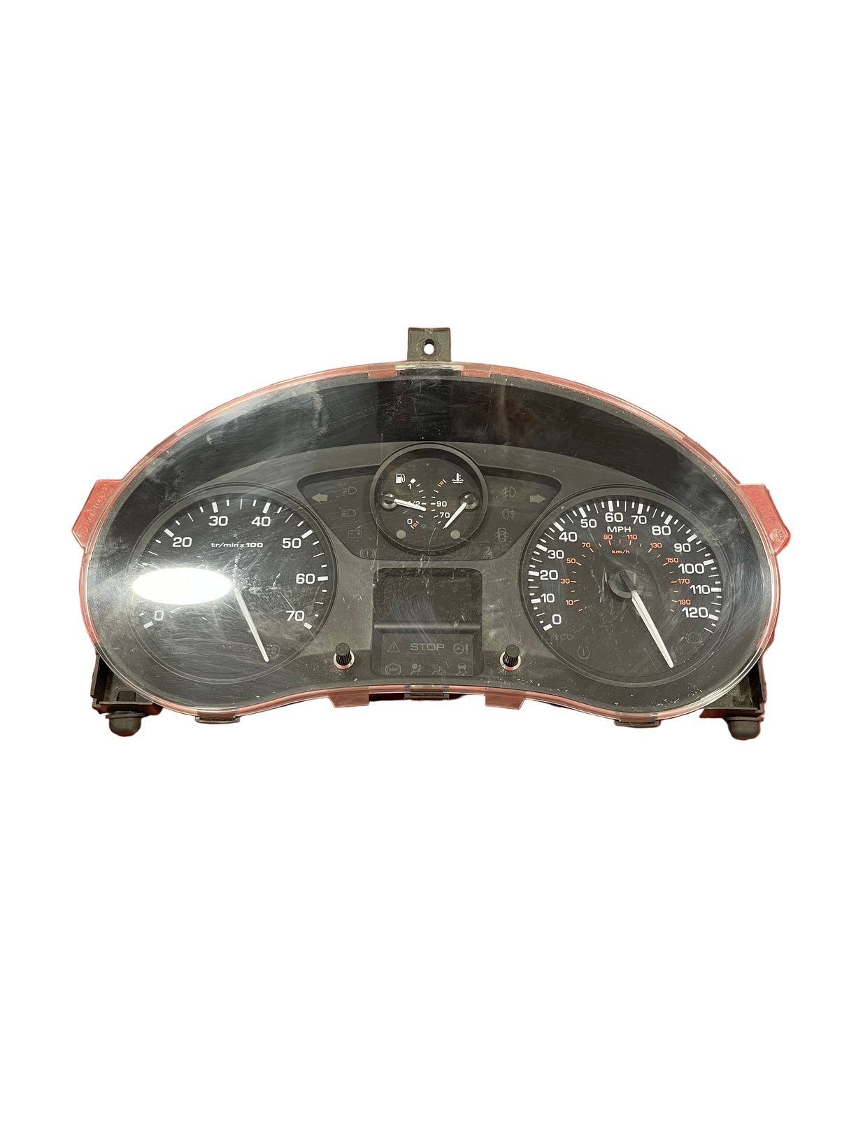 Citroen Berlingo/Peugeot Partner DASH CLOCKS INSTRUMENT CLUSTER 2008-2018 P/N 9801642580