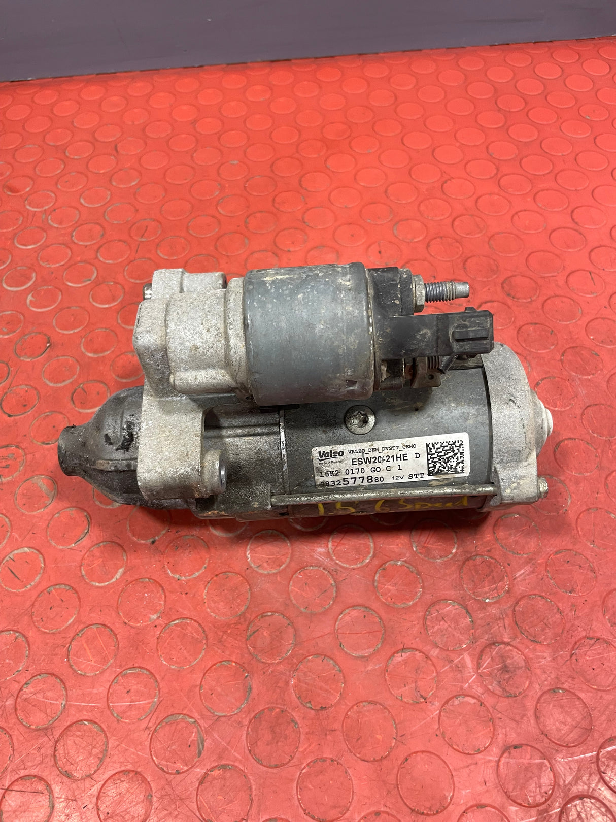 Citroen/Peugeot/Vauxhall/Toyota/Fiat STARTER MOTOR 6 Speed 1 PIN 1.5 2016-2025 P/N 9832577880 - 3