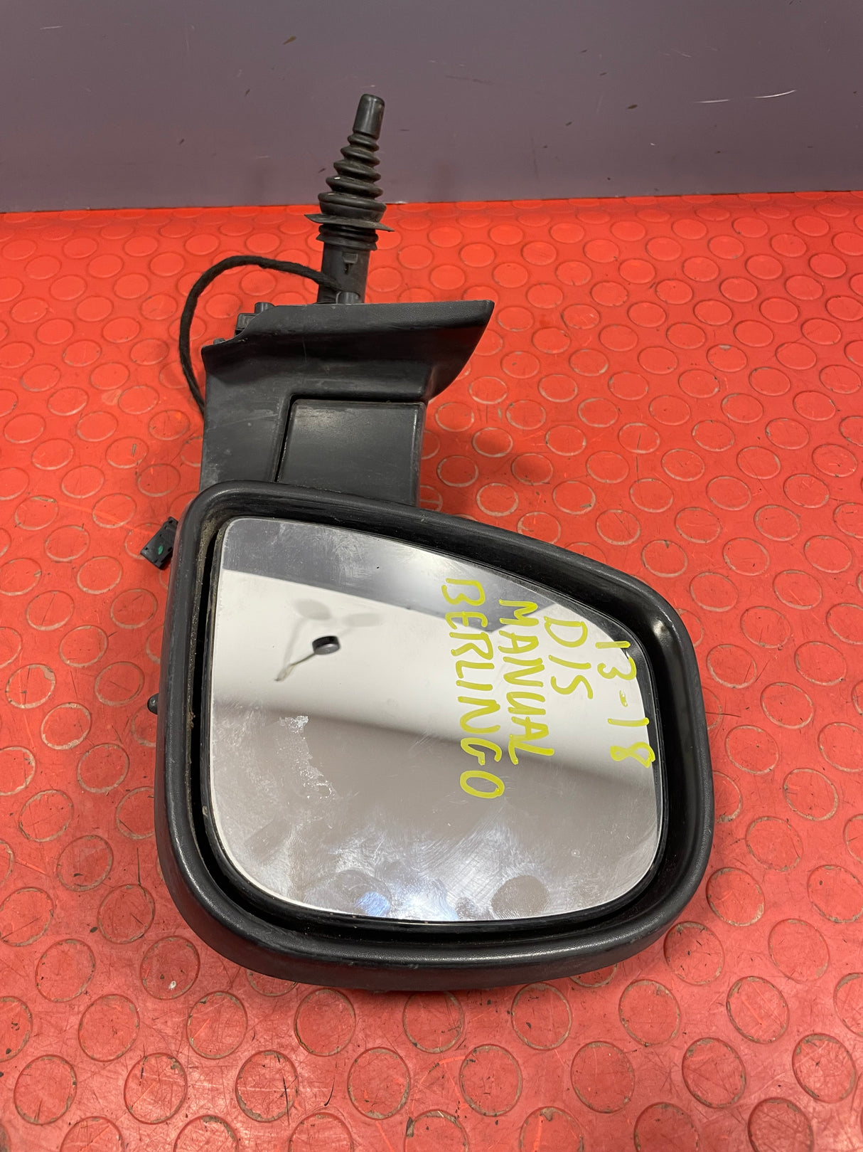 Citroen Berlingo/Peugeot Partner WING MIRROR Manual Driver Side 2 PIN 2013-2018 P/N 96777525XT - 1