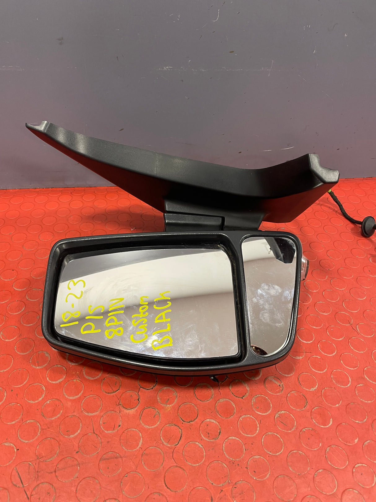 Ford Transit Custom WING MIRROR Passenger's Side 8 PIN Black 2018-2023 P/N JK2117E715LCW