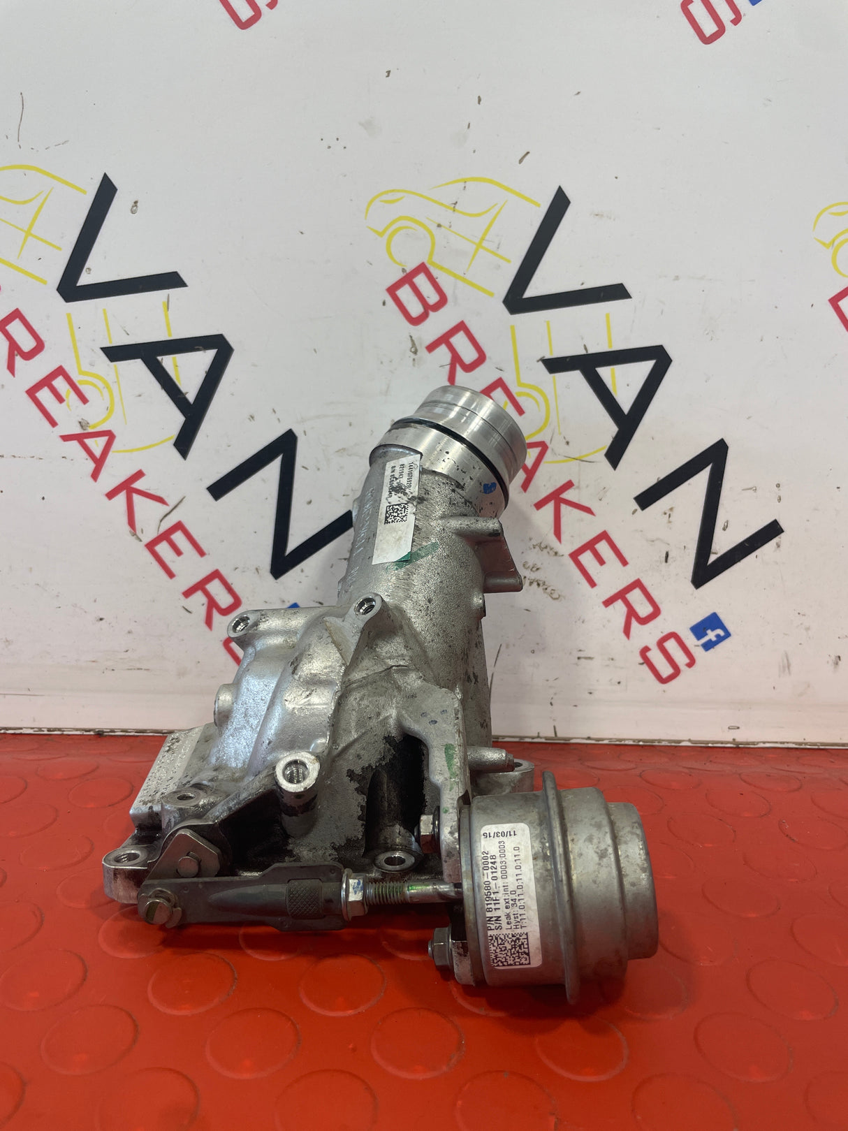 Vauxhall Vivaro/Renault Trafic TURBOCHARGER INLET HOUSING WITH ACTUATOR 1.6 DCI 2014 - 2019 P/N 144107692R
