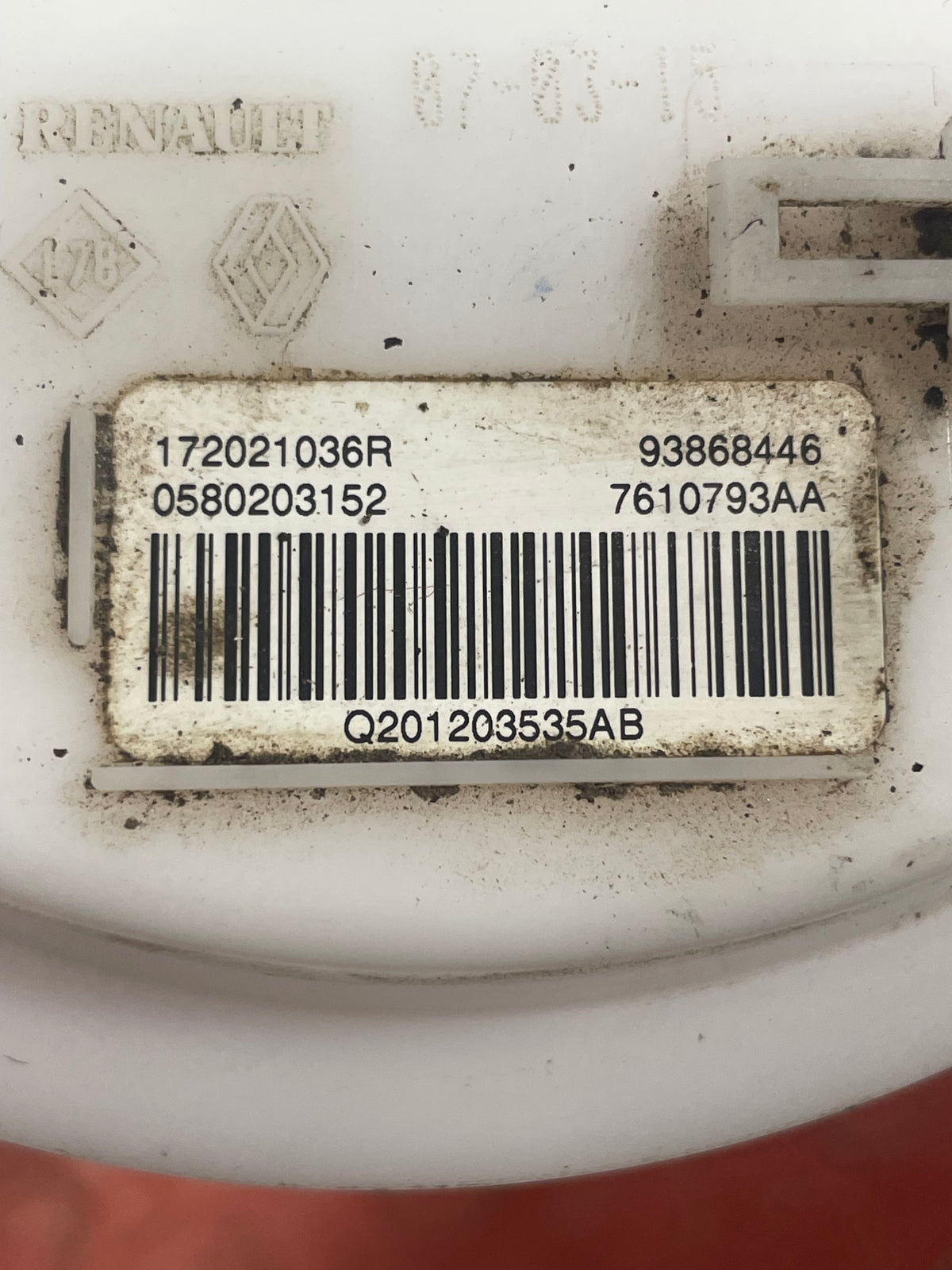 Renault Trafic MK3/Vauxhall Vivaro B/Nissan NV300 FUEL SENDER UNIT/FUEL PUMP 1.6 2014-2025 P/N 172021036R