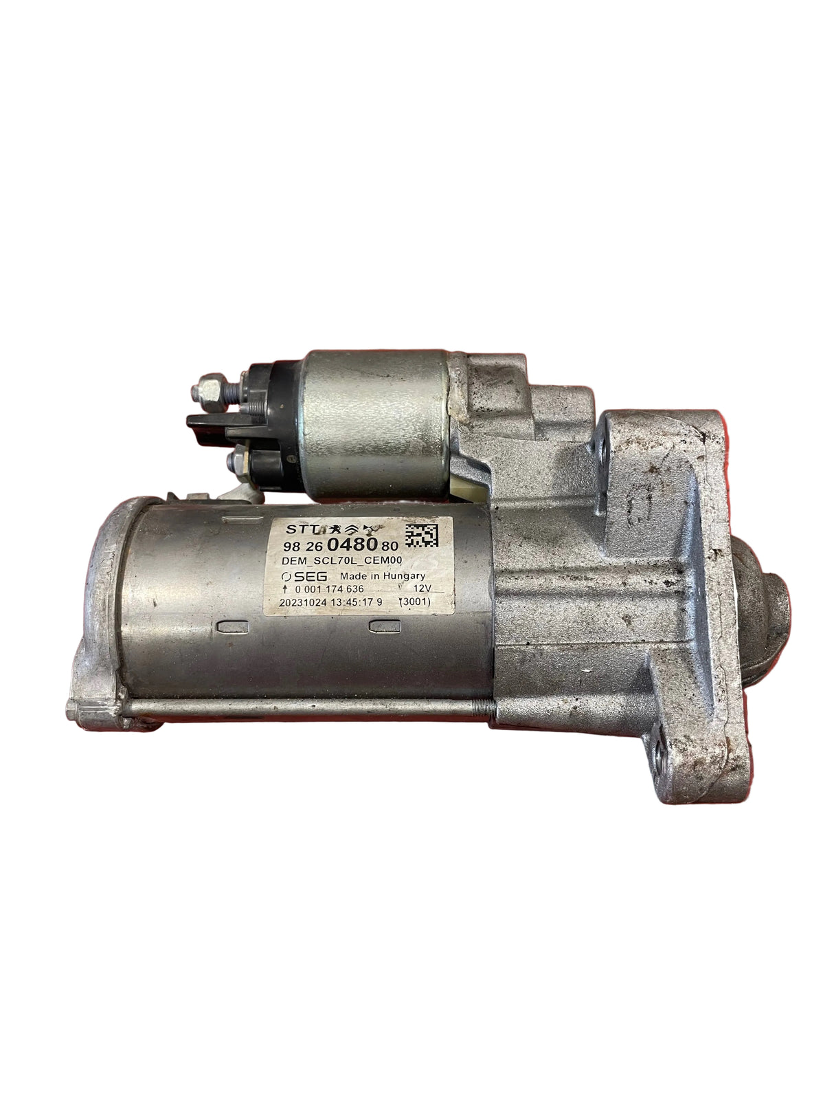 Citroen Relay/Peugeot Boxer/Fiat Ducato STARTER MOTOR 6 Speed 2.0 2016-2024 P/N 9826048080 - 1
