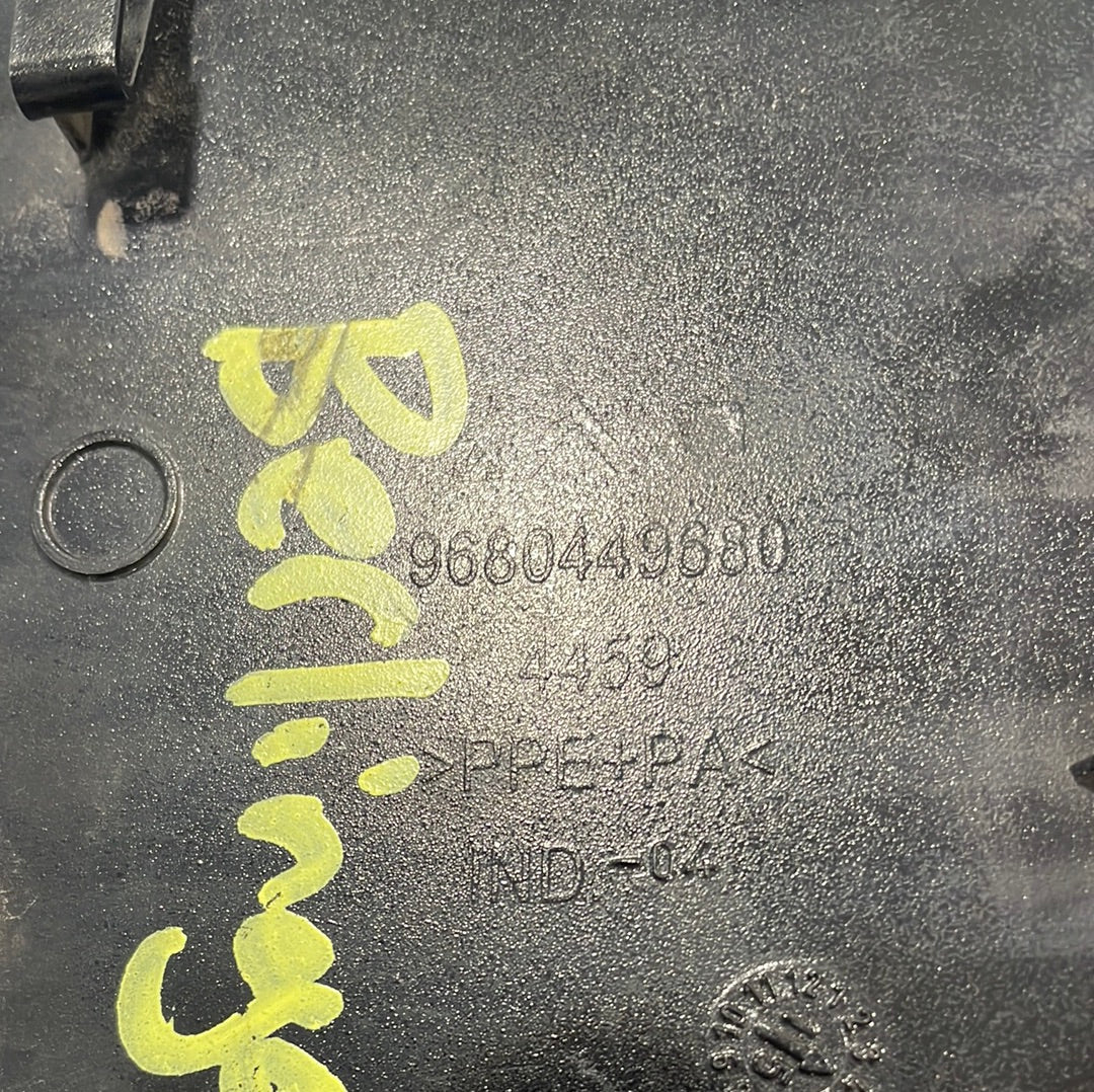 Citroen Berlingo/Peugeot Partner FUEL FLAP COVER/FUEL DOOR COVER (BLACK) 2008-2018 P/N 9680449680 - 1