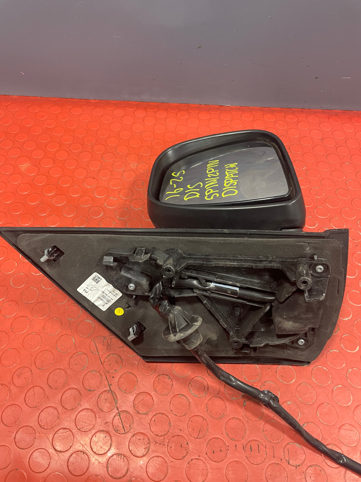 Citroen Dispatch/Peugeot Expert/Vauxhall Vivaro/Toyota Proace/Fiat Scudo WING MIRROR 5 PIN / 2 PIN Driver's Side 2016-2025 P/N 98155882XT - 1