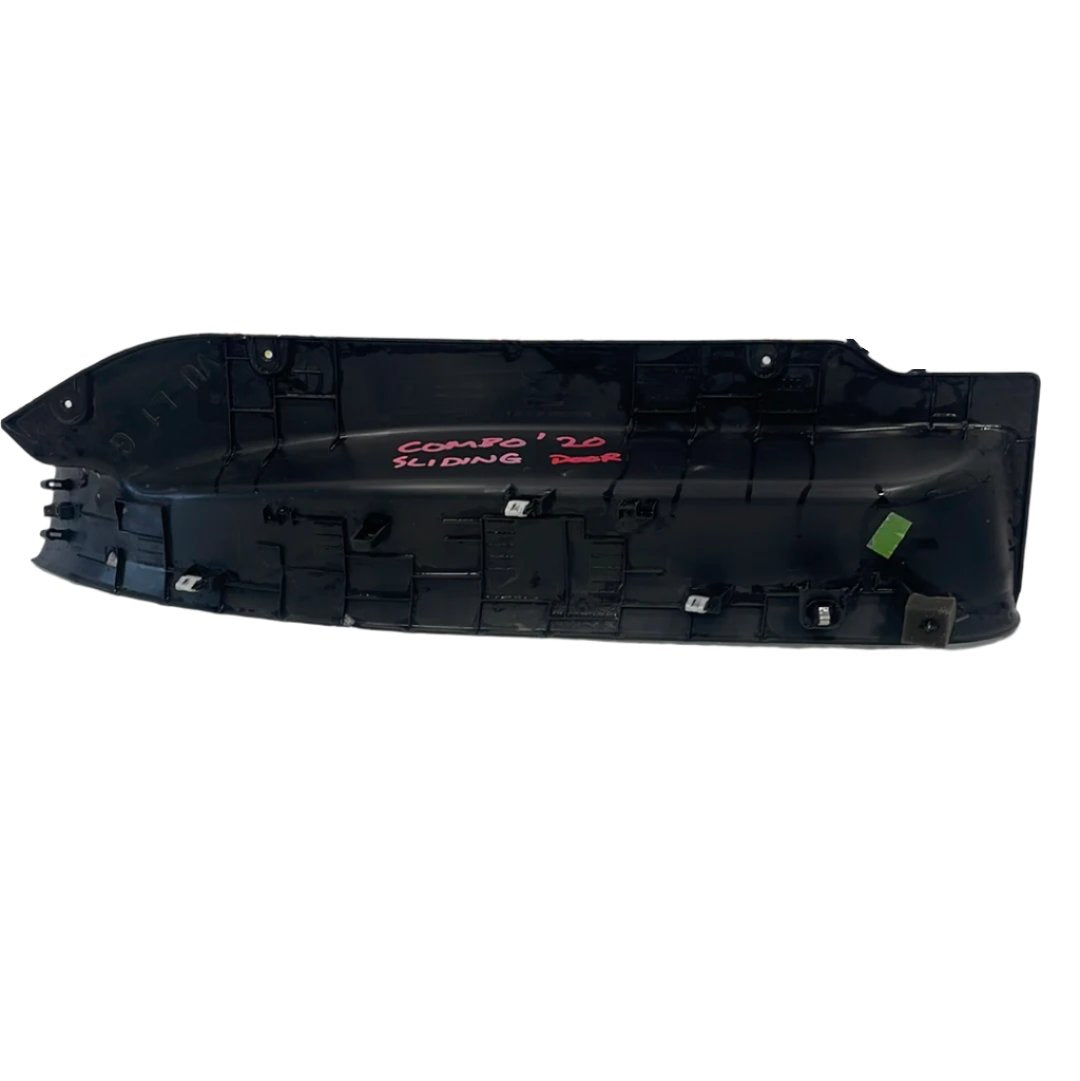Citroen Berlingo/Peugeot Partner/Toyota Proace City/Vauxhall Combo PASSENGER SIDE N/S SLIDING DOOR TRIM 2019-2024 P/N 9817666377