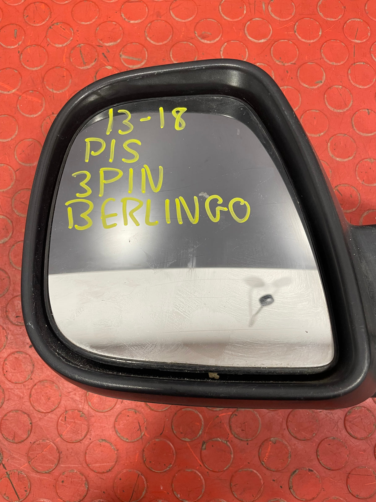 Citroen Berlingo/Peugeot Partner WING MIRROR Passengers Side 3 PIN 2013-2018 P/N 232636103 - 1