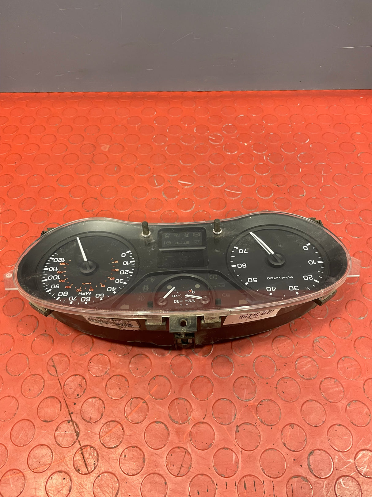 Citroen Berlingo/Peugeot Partner DASH CLOCKS INSTRUMENT CLUSTER 2008-2018 P/N 9801642580