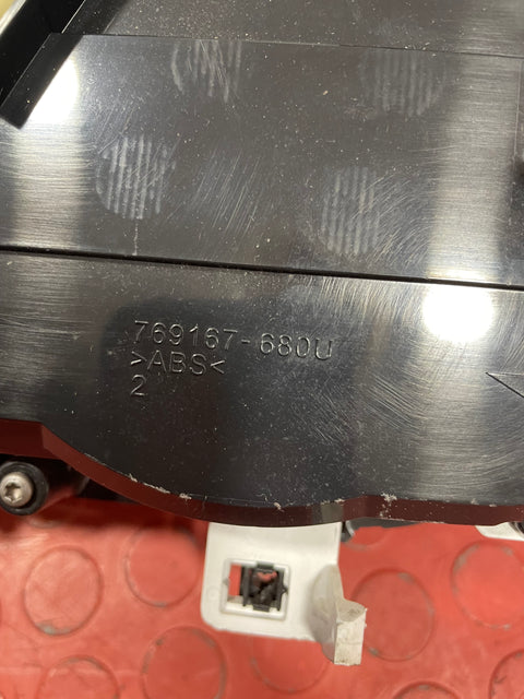 Citroen Berlingo/Peugeot Partner/Vauxhall Combo/Toyota Proace City DASH CLOCKS INSTRUMENT CLUSTER PANEL 2019-2024 P/N 769167680U