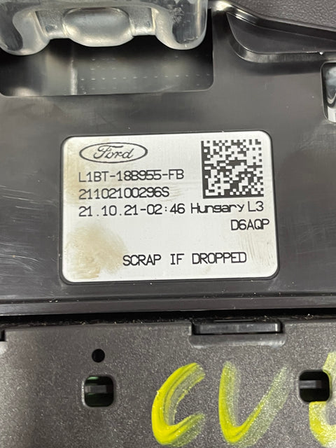 Ford Transit Custom MULTIMEDIA SAT NAV DISPLAY RADIO 2019-2023 P/N L1BT18B955FB