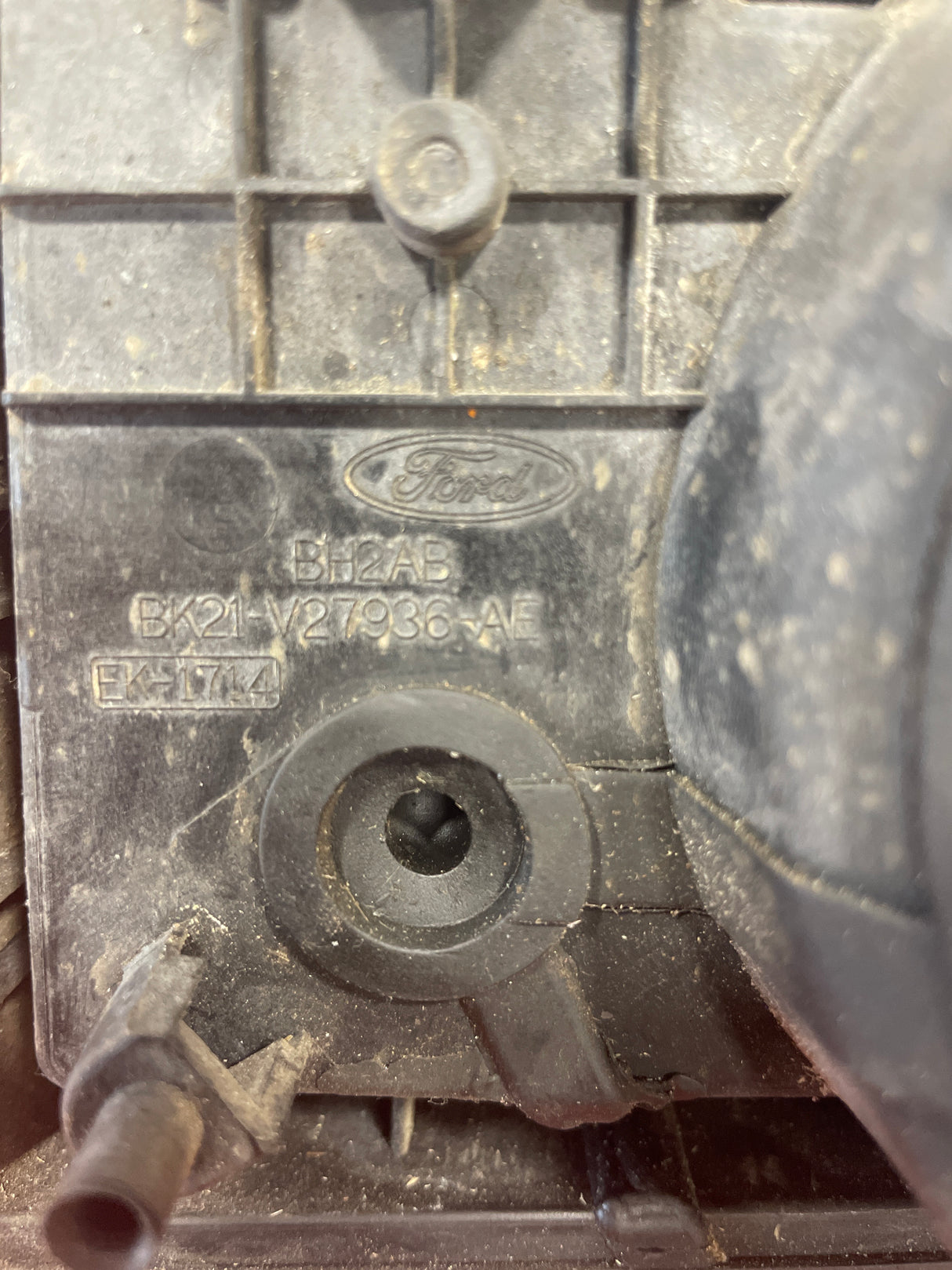 Ford Transit Custom FUEL TANK FILLER FLAP (Black) 2014-2018 P/N BK21V27936AE