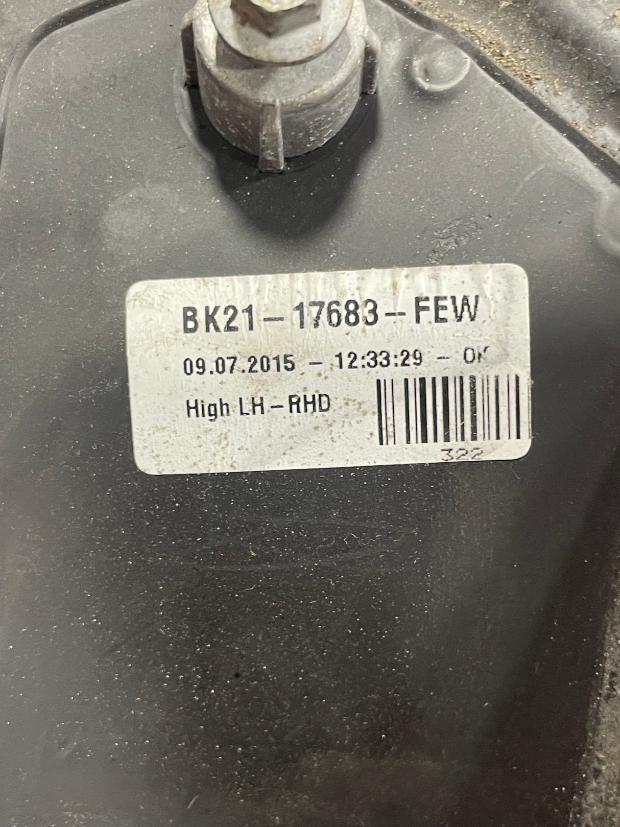 Ford Transit Custom WING MIRROR Passengers Side 8 PIN 2013-2018 P/N BK2117683FEW