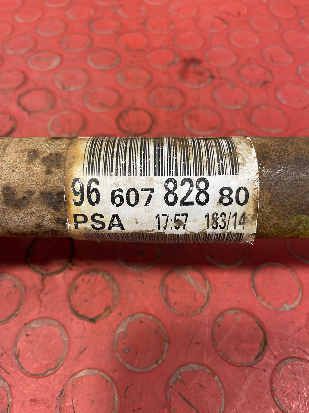 Citroen Berlingo/Peugeot Partner DRIVESHAFT Drivers Side 1.6 2008-2018 P/N 9660782880