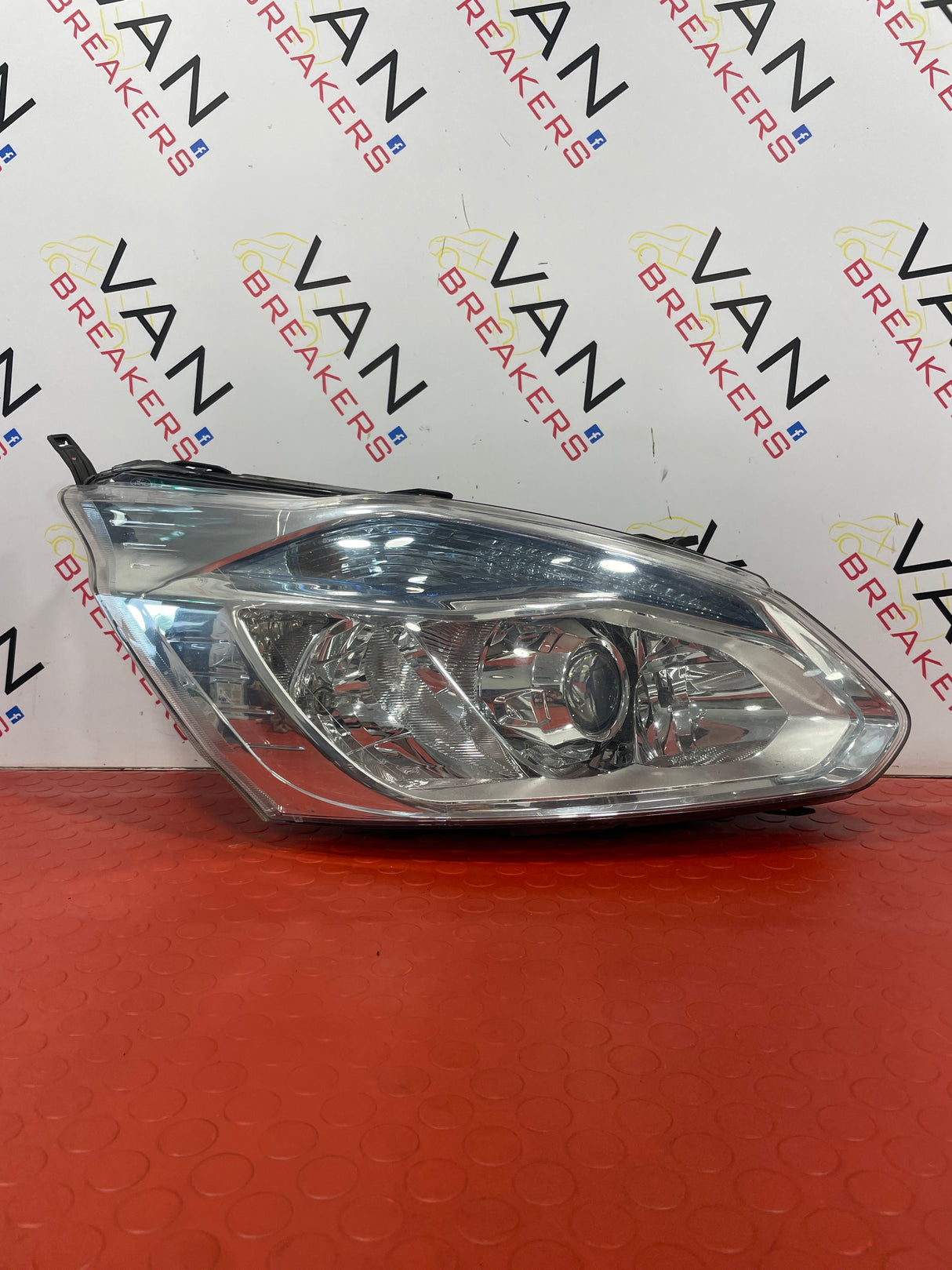 Ford Transit Custom DRIVER SIDE HEADLIGHT (Chrome Insert) 2013-2018 P/N BK2113D152B