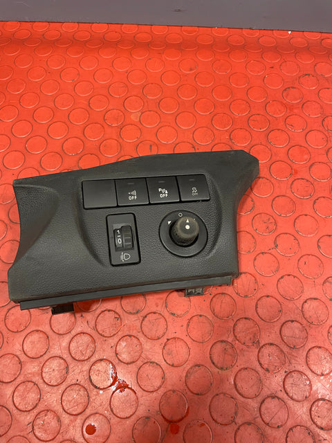Citroen Berlingo/Peugeot Partner HEADLIGHT CONTROL PANEL w/ SWITCHES 2008-2018 P/N 9675113977