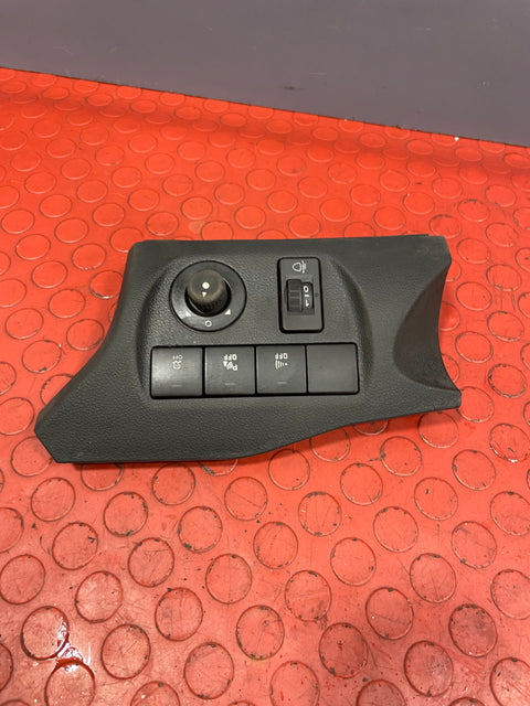 Citroen Berlingo/Peugeot Partner HEADLIGHT CONTROL PANEL w/ SWITCHES 2008-2018 P/N 9675113977