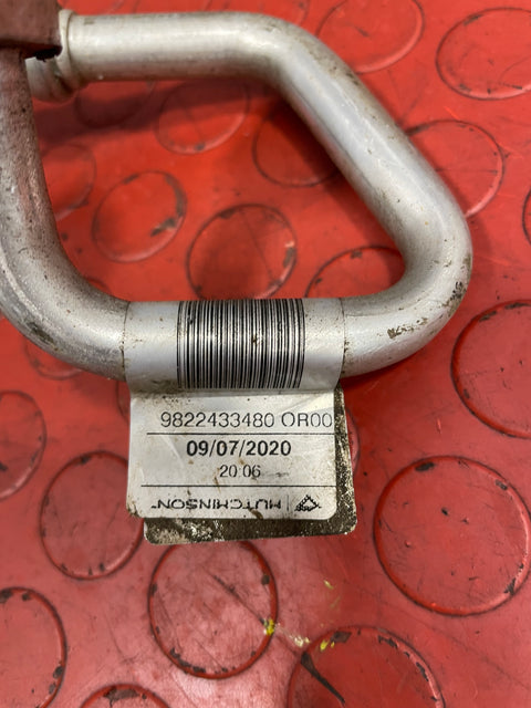 Citroen Berlingo/Peugeot Partner/Vauxhall Combo/Toyota Proace City AIR CONDITIONING PIPE 1.6/1.5 2019-2024 P/N 9822433480 - 2