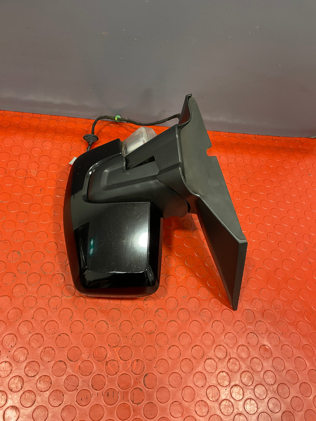 Ford Transit Custom WING MIRROR (Gloss Black / 8wire) Passenger's Side 2019-2023 P/N JK2117E715LCW