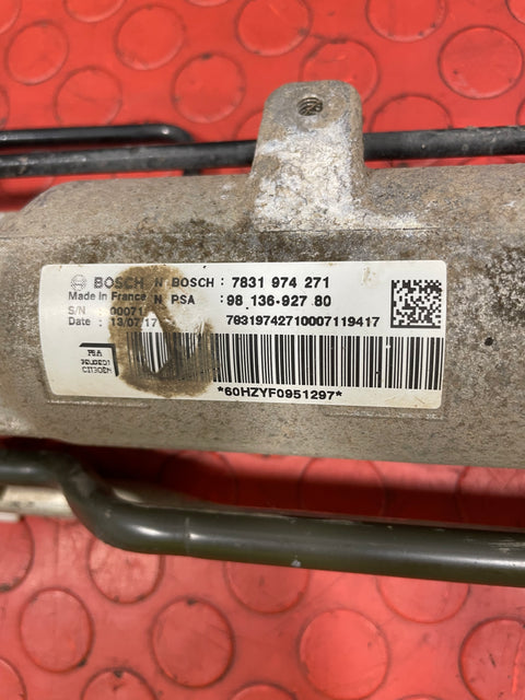 Vauxhall Vivaro/Citroen Dispatch/Peugeot Expert/Toyota Proace/Fiat Scudo STEERING RACK ASSEMBLY 2016-2024 P/N 9813692780