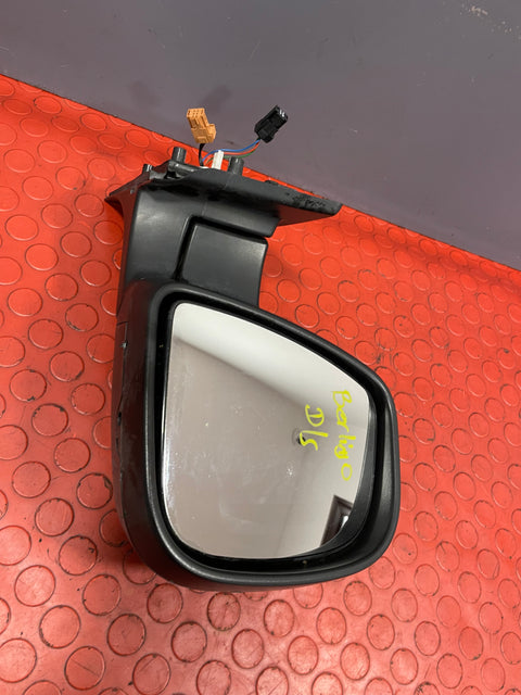 Citroen Berlingo/Peugeot Partner WING MIRROR Driver's Side O/S 2013-2018 (Black) P/N 232636104 - 11