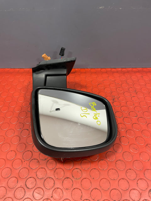 Citroen Berlingo/Peugeot Partner WING MIRROR Driver's Side O/S 2013-2018 (Black) P/N 232636104 - 11