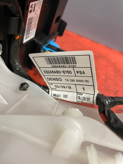 Citroen Dispatch/Peugeot Expert/Toyota Proace/Vauxhall Vivaro HEATER MATRIX BOX UNIT 2016-2024 P/N 9836407680 / 5U7326200 / 9809954980 / XS246480-8760