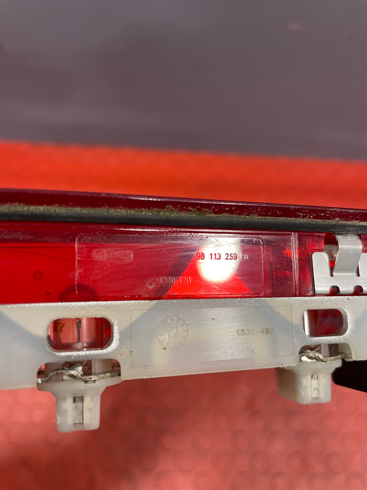 Vauxhall Vivaro/Citroen Dispatch/Peugeot Expert/Totoya Proace/Fiat Scudo REAR LED TAILGATE BRAKE LIGHT 2016-2024 P/N 9811325980
