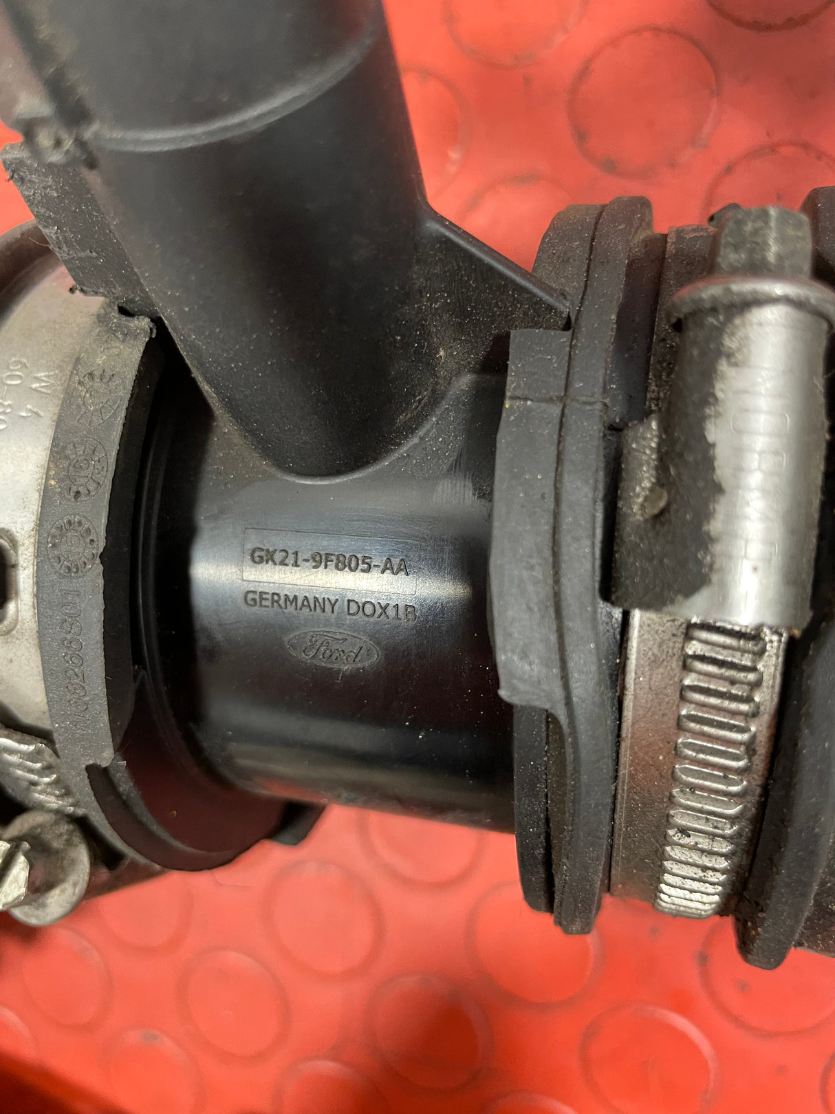 Ford Transit MK8 INDUCTION PIPE WITH AIR FLOW METER 2.0 FWD 2015-2020 P/N GK219F805AA/GK219F805AC