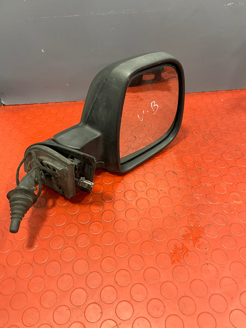 Citroen Berlingo/Peugeot Partner MANUAL WING MIRROR Driver's Side RH 2013-2018 (Black) P/N 232636104 - 6