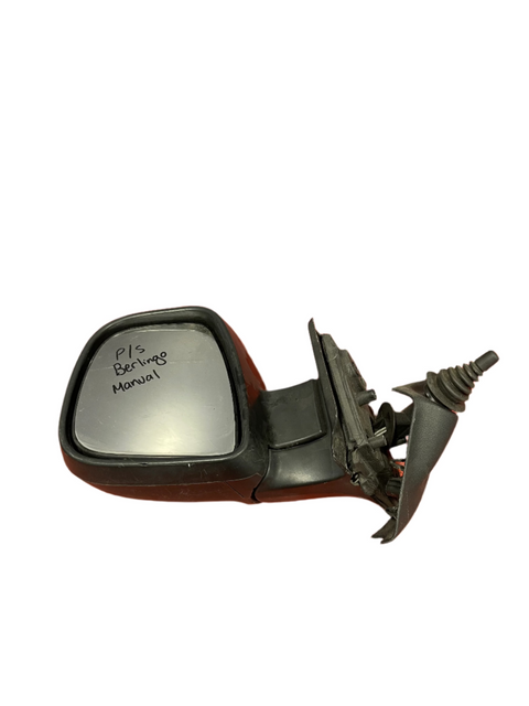 Citroen Berlingo/Peugeot Partner MANUAL WING MIRROR Passenger Side LH 2013-2018 (Black) P/N 232636103 - 11