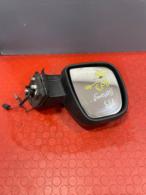Citroen Berlingo/Peugeot Partner  WING MIRROR PASSENGER SIDE (Black) 2013-2018 (w/ Damage in  the Plastic) P/N 232636103 - 16