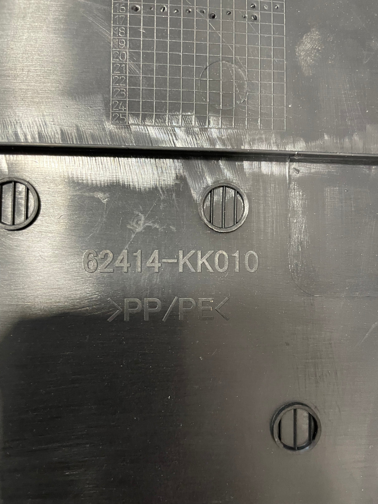 Toyota Hilux Invincible PILLAR MOULDING TRIM Middle Passenger's Side 2016-2023 P/N 62414KK010
