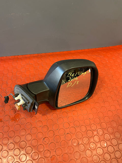 Citroen Berlingo/Peugeot Partner DRIVER'S SIDE WING MIRROR (SMALL MARKS) 2013-2018 P/N 232636104 - 9