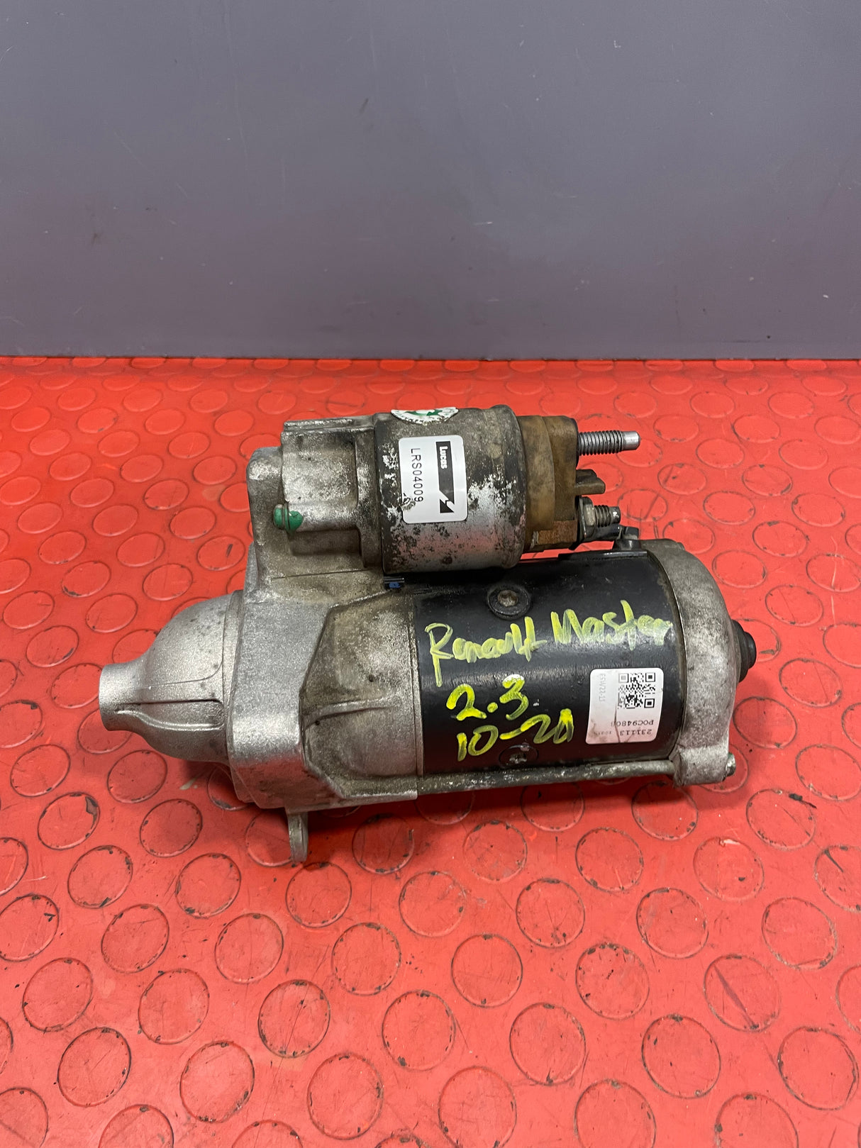 Renault Master/Vauxhall Movano/Nissan NV400 STARTER MOTOR 2.3 RWD (after market) 2010-2024 P/N LRS04009 same as 233002654R