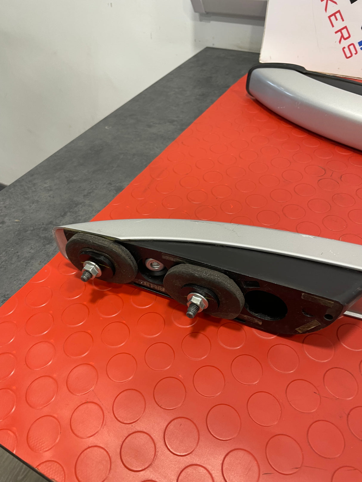 Nissan Navara D23 Mk3 Double Cab ROOF BAR RAILS SLIVER (PAIR) 2015-2021 P/N 731544JG2A