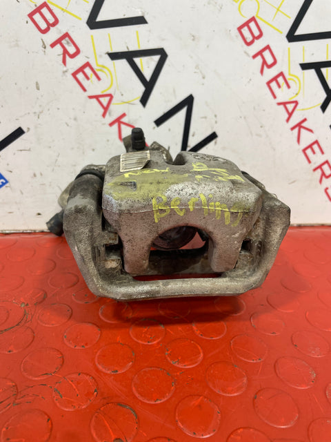 Citroen Berlingo/Peugeot Partner/Vauxhall Combo/Toyota Proace City REAR LEFT BRAKE CALIPER N/S PASSENGER 2018 - ON P/N 9819337680