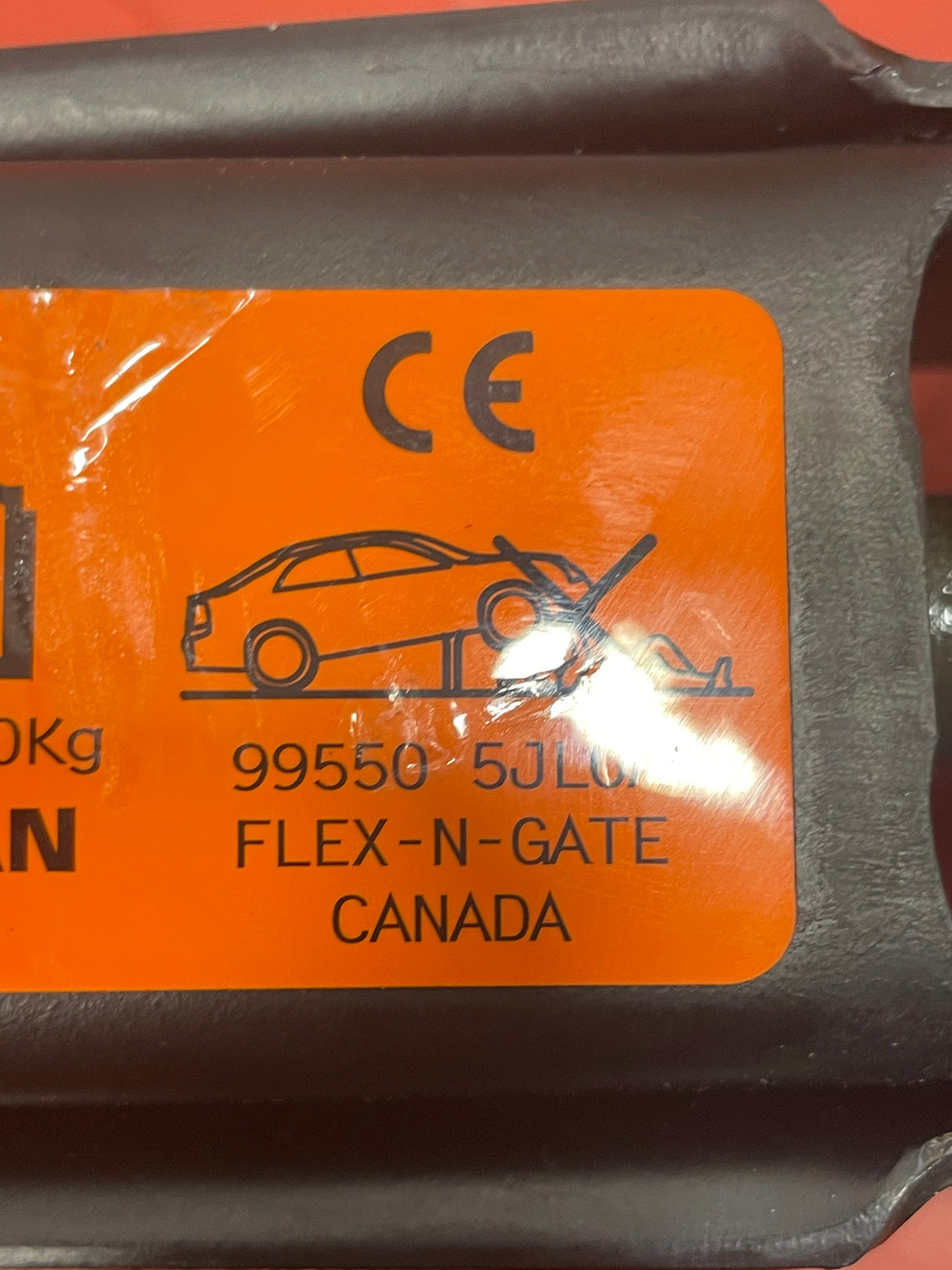 Nissan Navara LIFTING JACK 2015-2024 P/N 995505JL0A