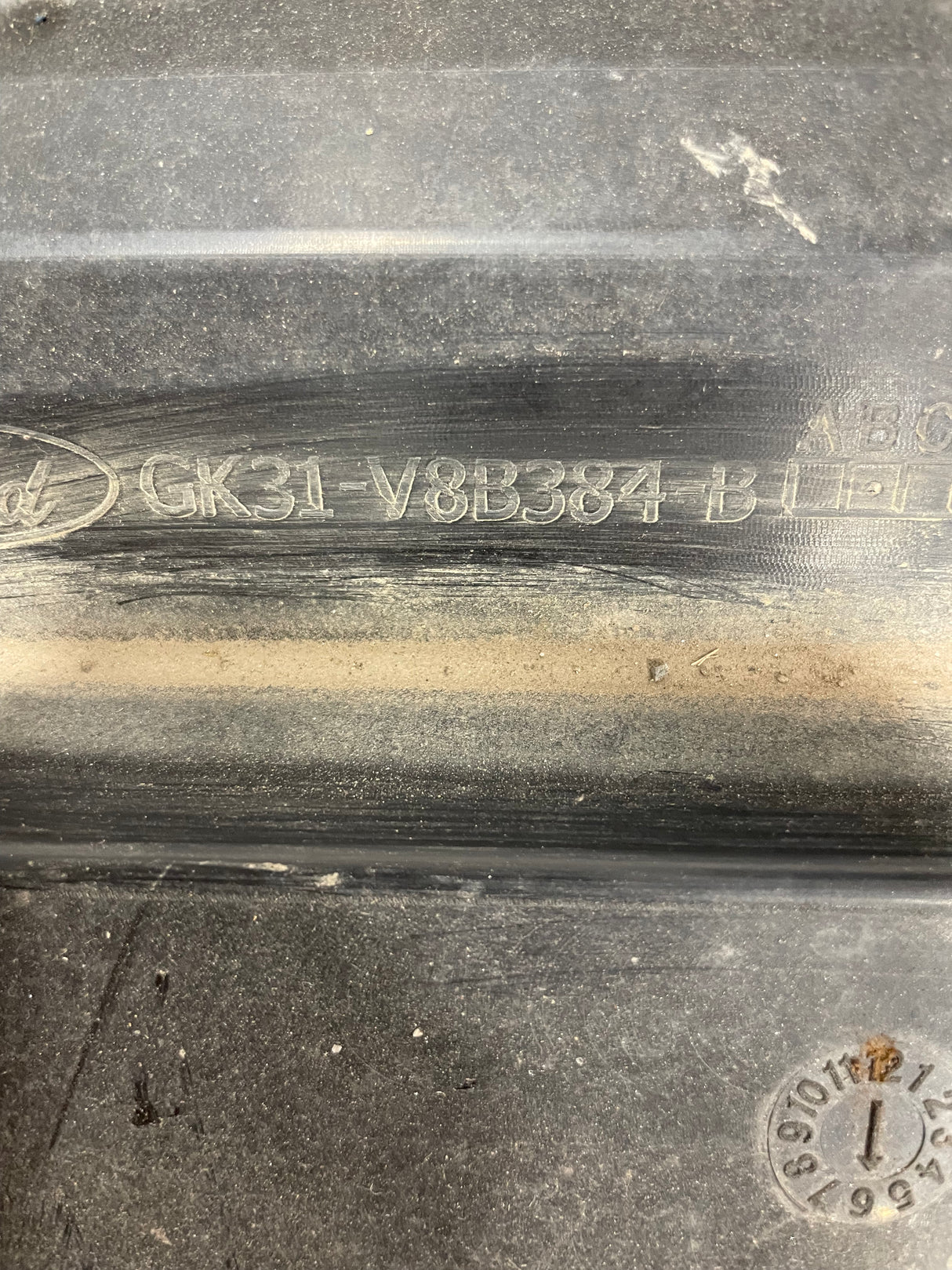 Ford Transit Custom FRONT BUMPER CRASH BAR (Panther Black) 2016 P/N Bk2117K876A07 / 876A0214