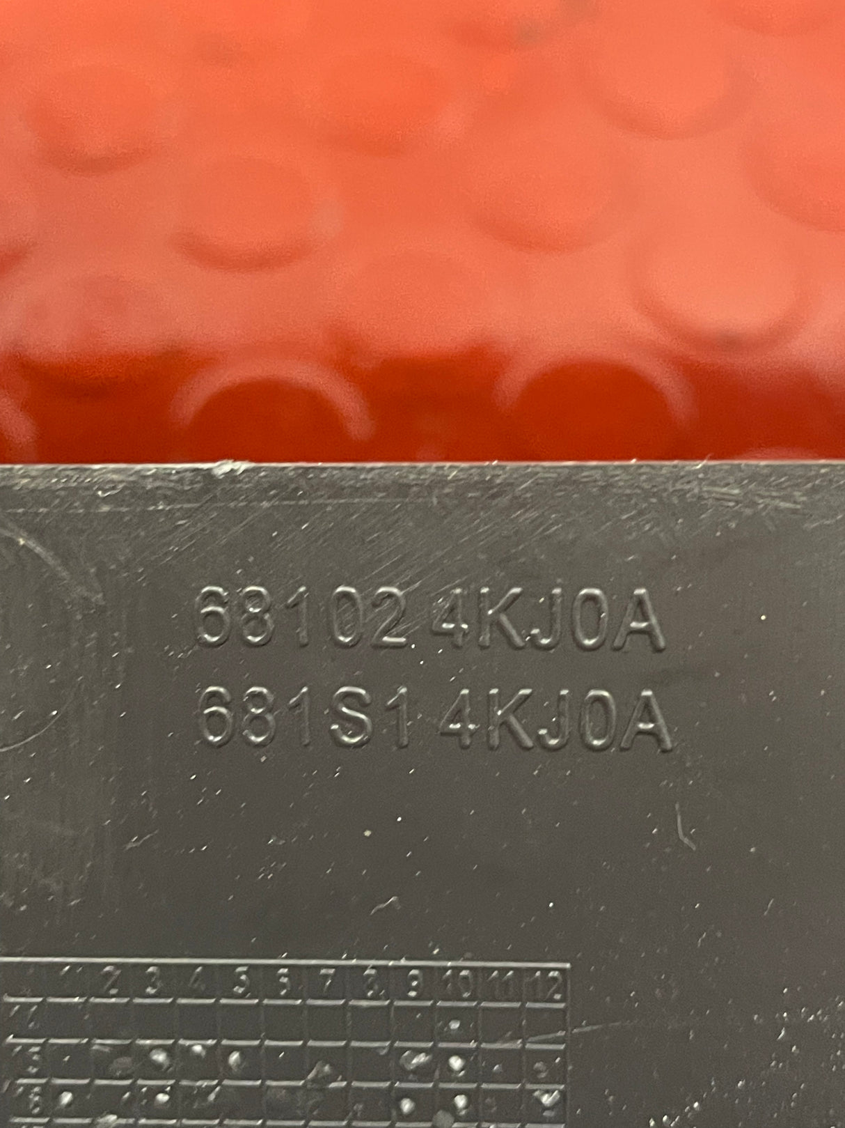 Nissan Navara GLOVE BOX HOUSING 2015-2024 P/N 681024KJ0A