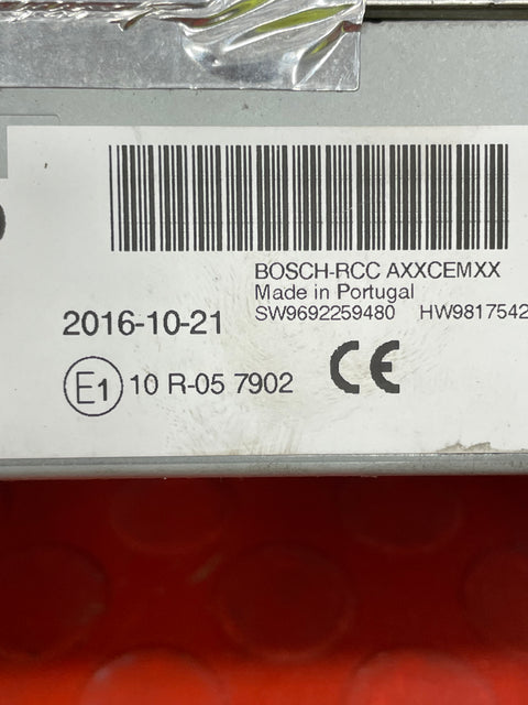 Citroen Dispatch Peugeot Expert Toyota Proace Vauxhall Vivaro(19)  NAVIGATION SAT NAV AUDIO DAB RADIO HEAD UNIT 2017-2024 P/N  9820250480