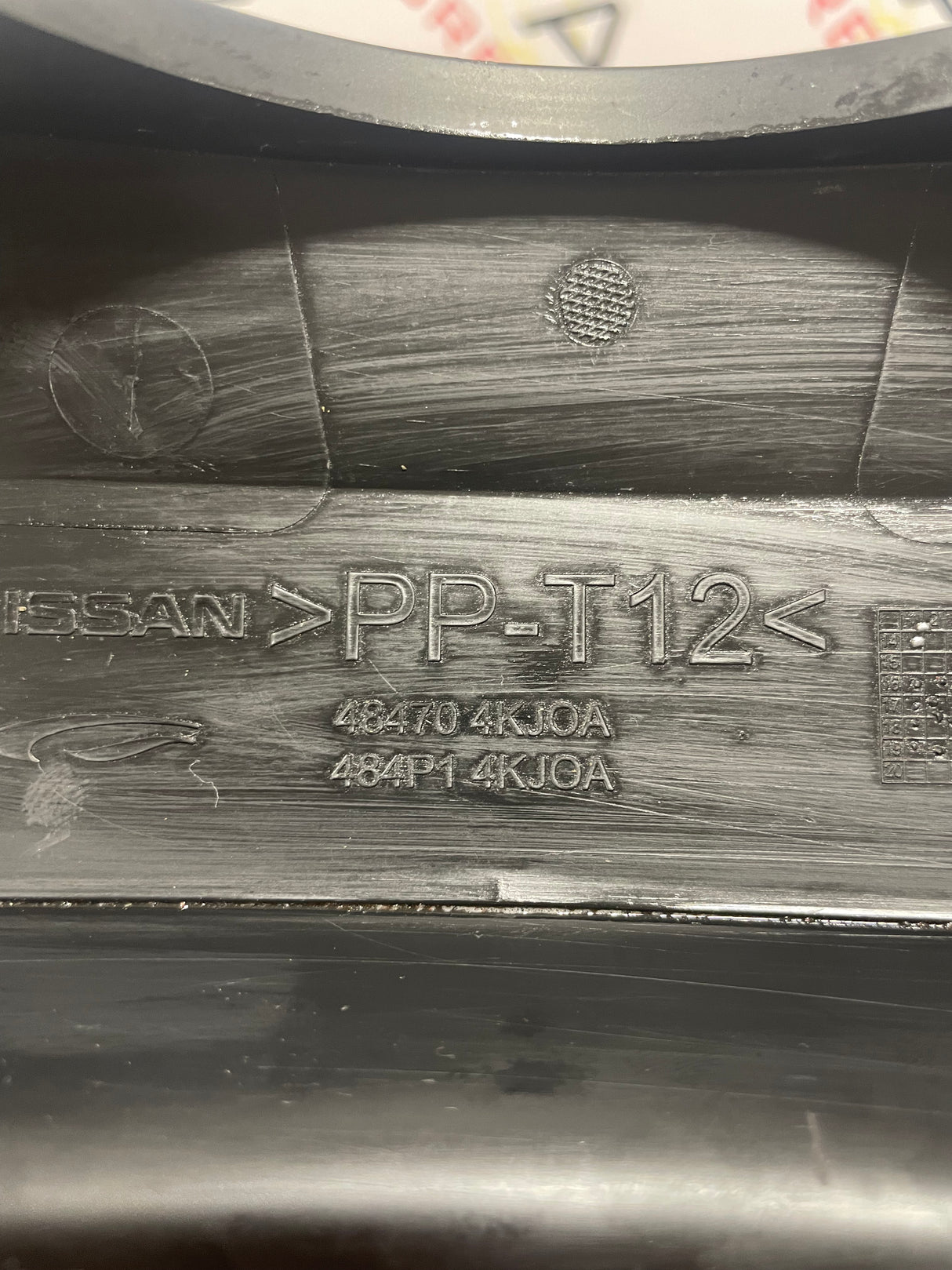 Nissan Navara STEERING COLUMN SURROUND TRIM PANEL 2015-2024 P/N 484704KJ0A